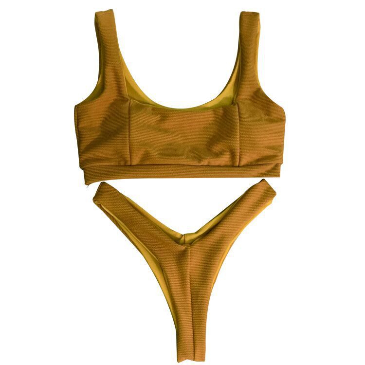 Bikini-Split-Badeanzug