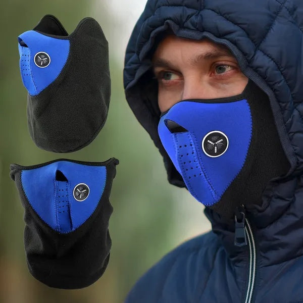 Half Face Mask – Breathable Windproof Neck Warmer for Motorcycle, Skiing & Outdoor Sports
