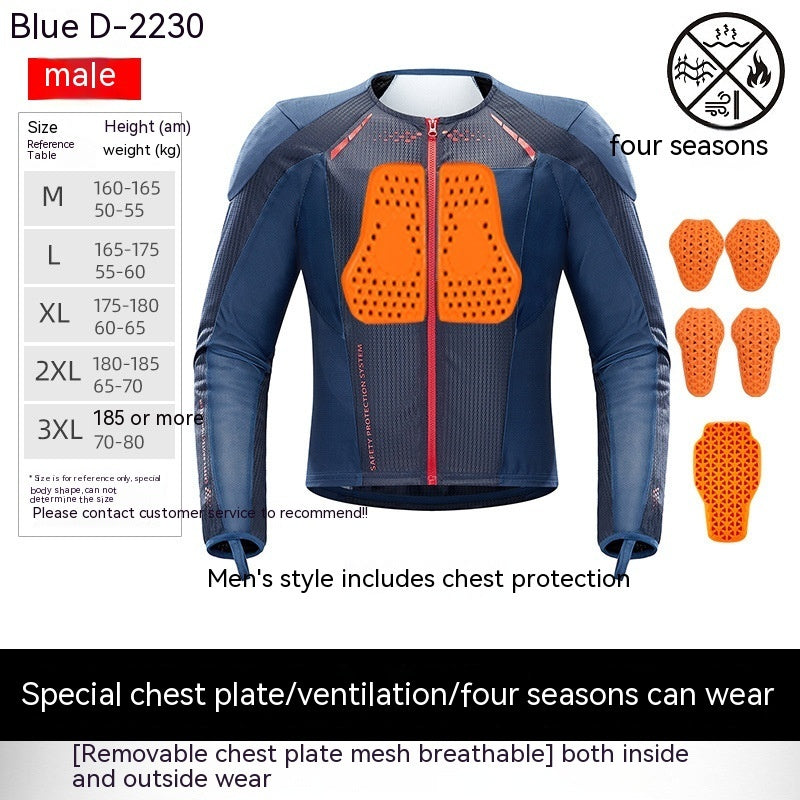Motorcycle Protective Jacket | Drop-Resistant Breathable Mesh – Men & Women Gear