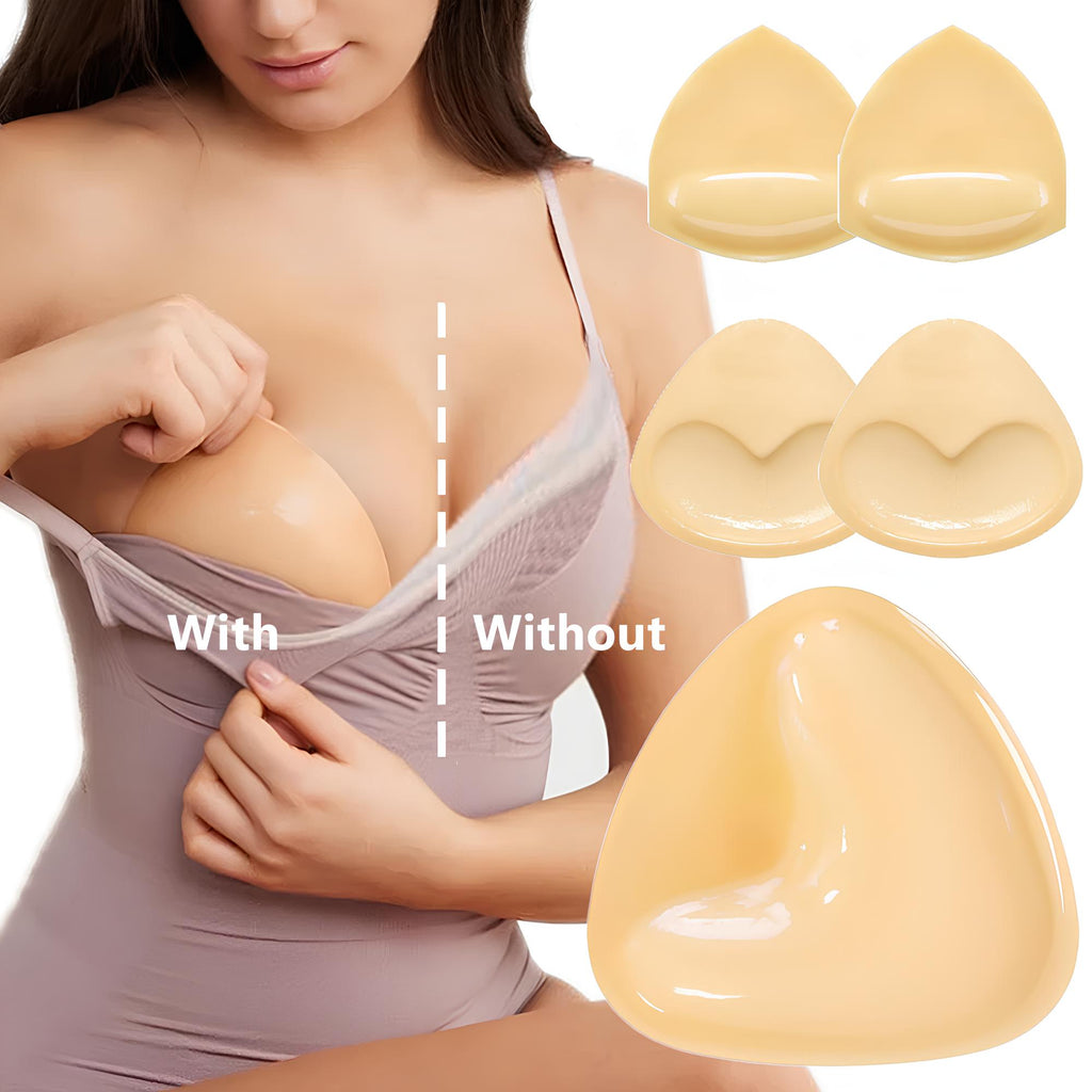 Sticky Bra Inserts – Push Up Silicone Breast Lift Pads | AdriaPulse