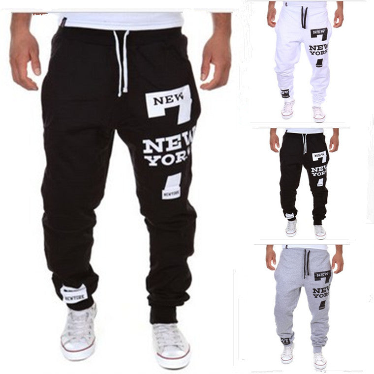 Herren Baumwoll-Freizeit-Jogginghose