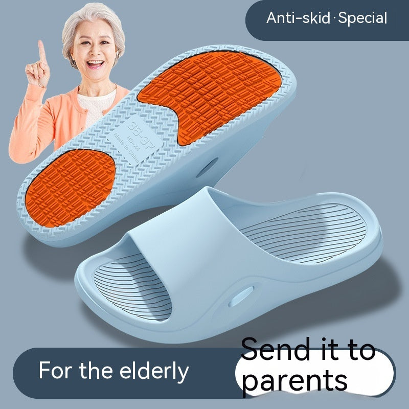 Non-Slip Indoor Slippers – Quick-Dry Bathroom Home Slippers for Couples, Thick PVC Sole
