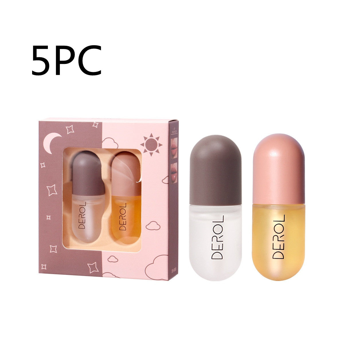 Lip Plumper Oil Nourishing Volume Fine Line Repair 5.5ml Light Yellow AdriaPulse