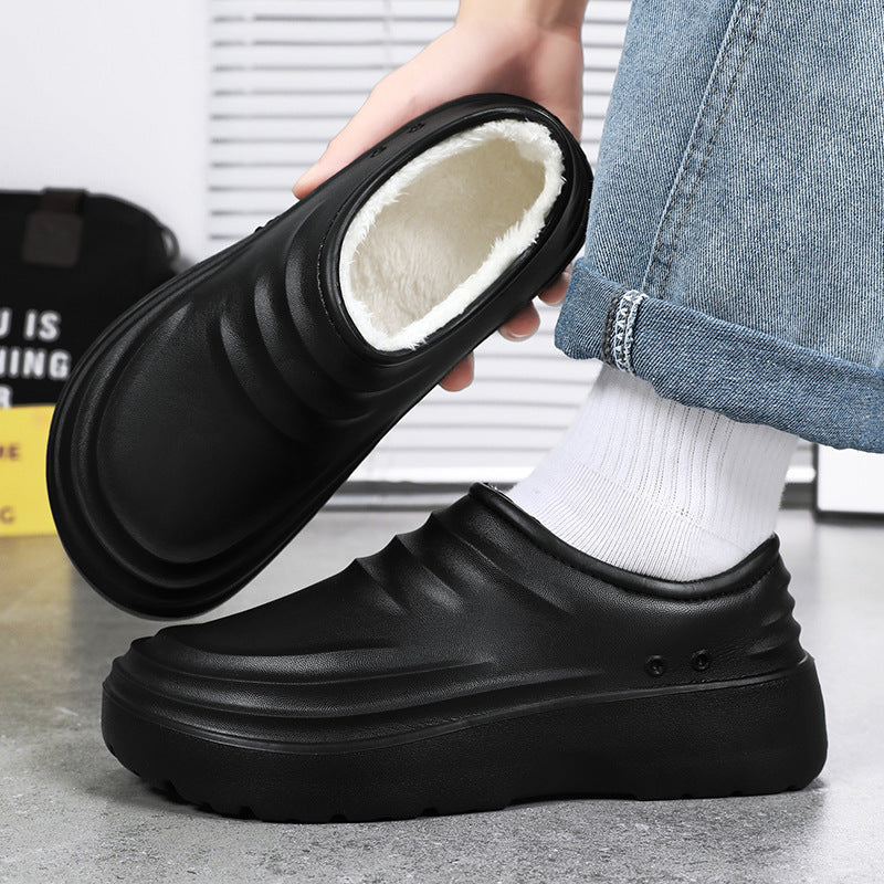 Chaussures de Chef Isolées Chaussures en Coton à Bout Fermé Pour Hommes