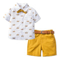 Sets mit gekrönten Ärmelshorts