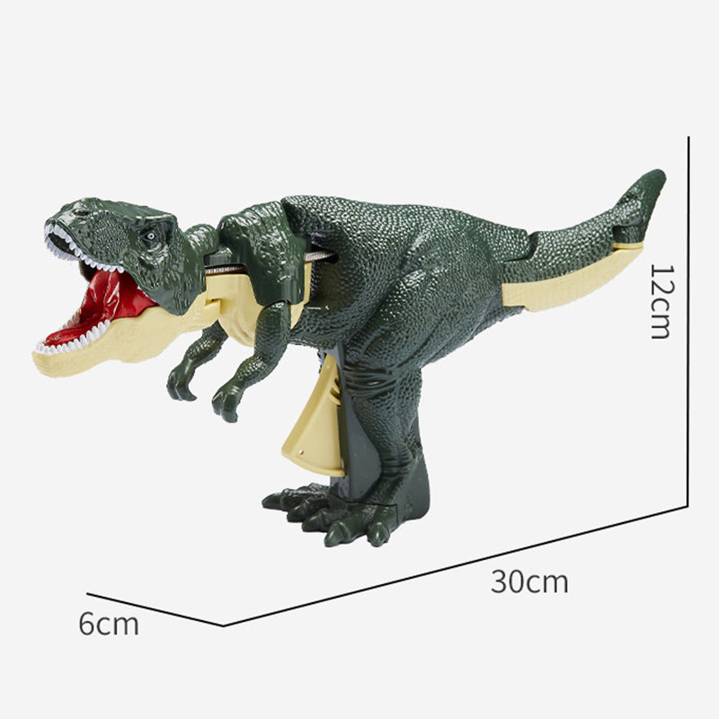 Kids Dinosaur Fidget Toy – Battery-Free Telescopic Spring Swing Dino