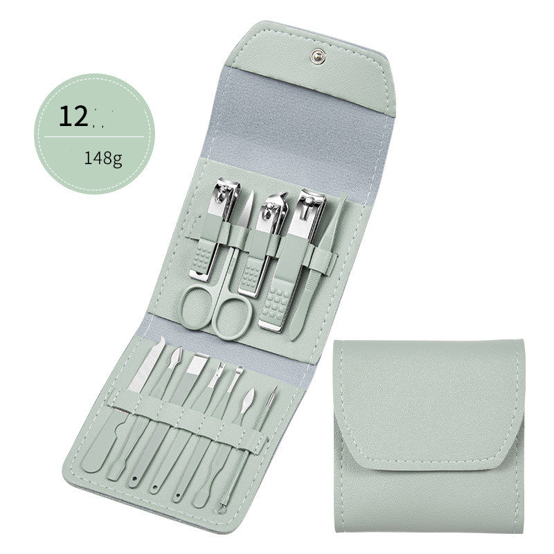 Professional Stainless Steel Nail Care Tool Set – 7 to 20 Piece Manicure Kit