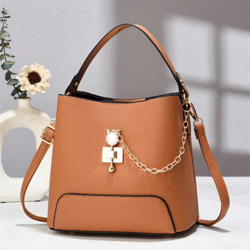 Classy Bucket Bag | Women's PU Leather Shoulder & Sling Bag – Stylish Handbag