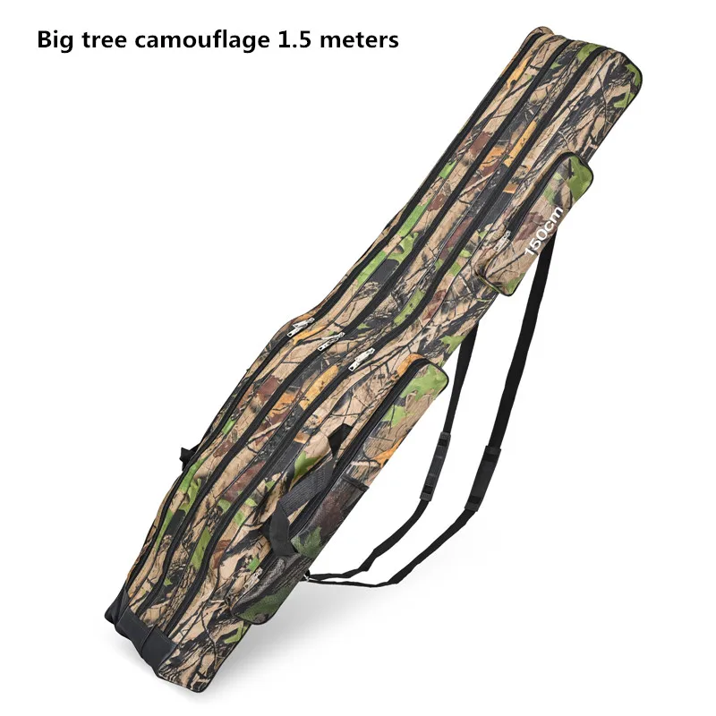 Fishing Rod Bag – 150cm Portable 3-Compartment Waterproof Fishing Bag