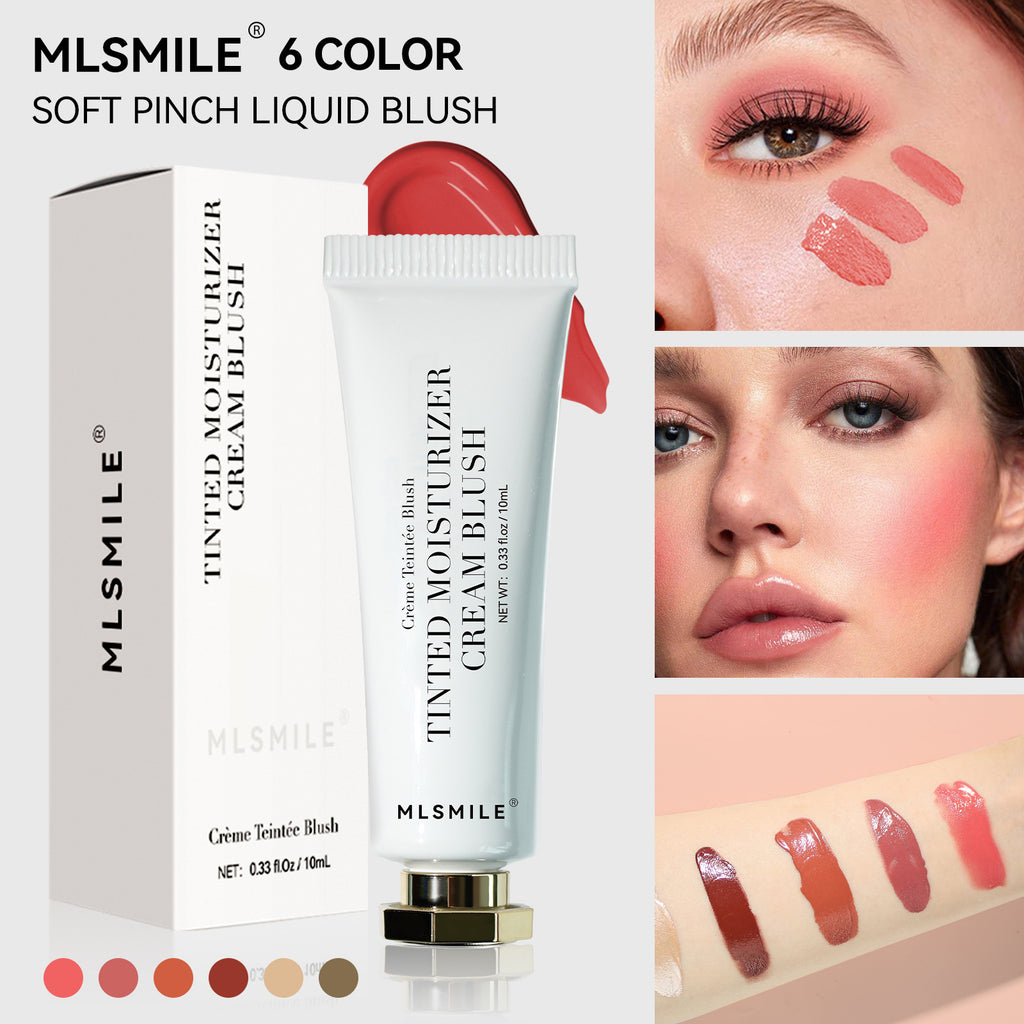 Natural Moisturizing Blush Cream – Dual-Purpose Color & Glow