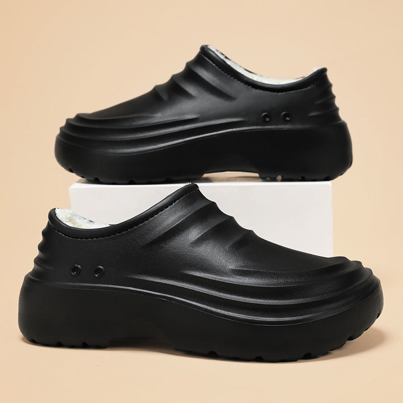 Chaussures de Chef Isolées Chaussures en Coton à Bout Fermé Pour Hommes