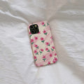 Coque Xiaomi Fleurie – Jolie Coque Rose Fleurs en PC pour Xiaomi & Redmi