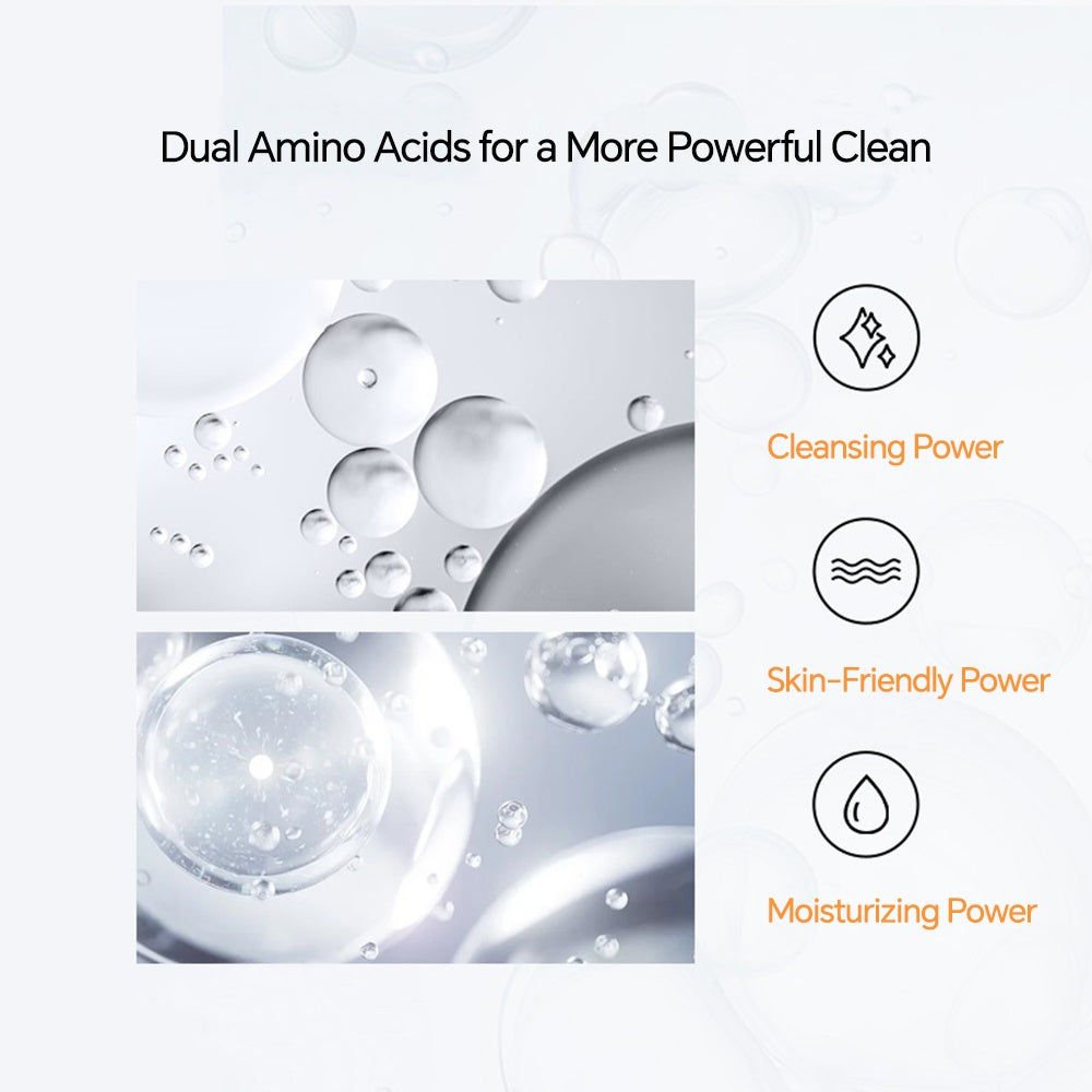 "UDAÉR Purifying Cleansing Mousse Dual Amino Acids Deep Cleansing Face Wash 150ml – AdriaPulse"