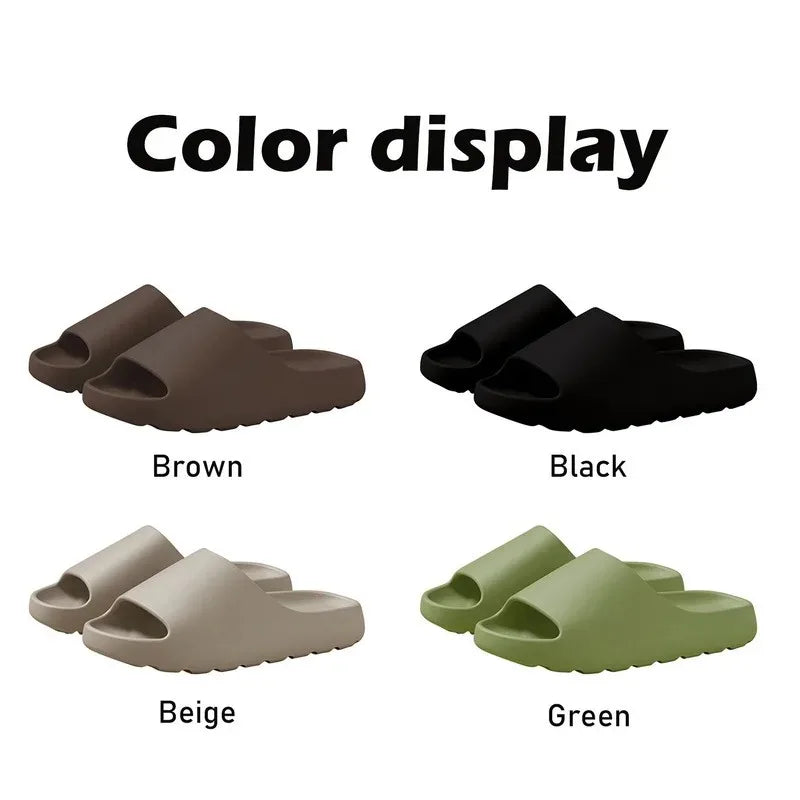 EVA Cloud Slides – Unisex Strandsandalen mit dicker Sohle