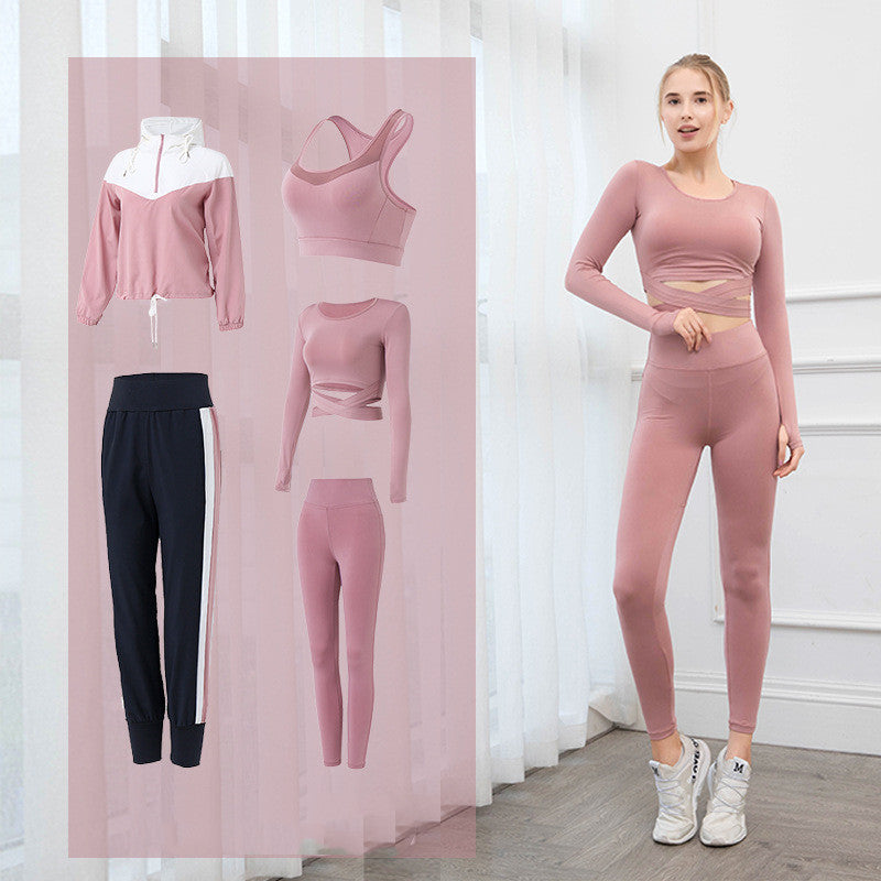 Ensemble de yoga, combinaison de sport pour femme, course, séchage rapide, grande taille, mode fitness
