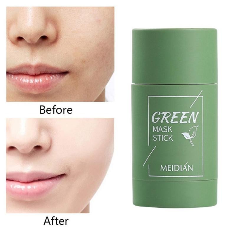 "Green Tea Mud Film Stick Deep Pore Cleansing Brightening Face Mask 40g – AdriaPulse"