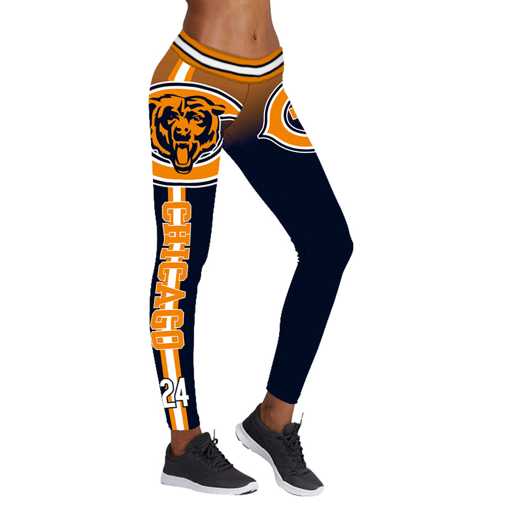 Women's Digital Print Stretch Yoga Pants – AdriaPulse