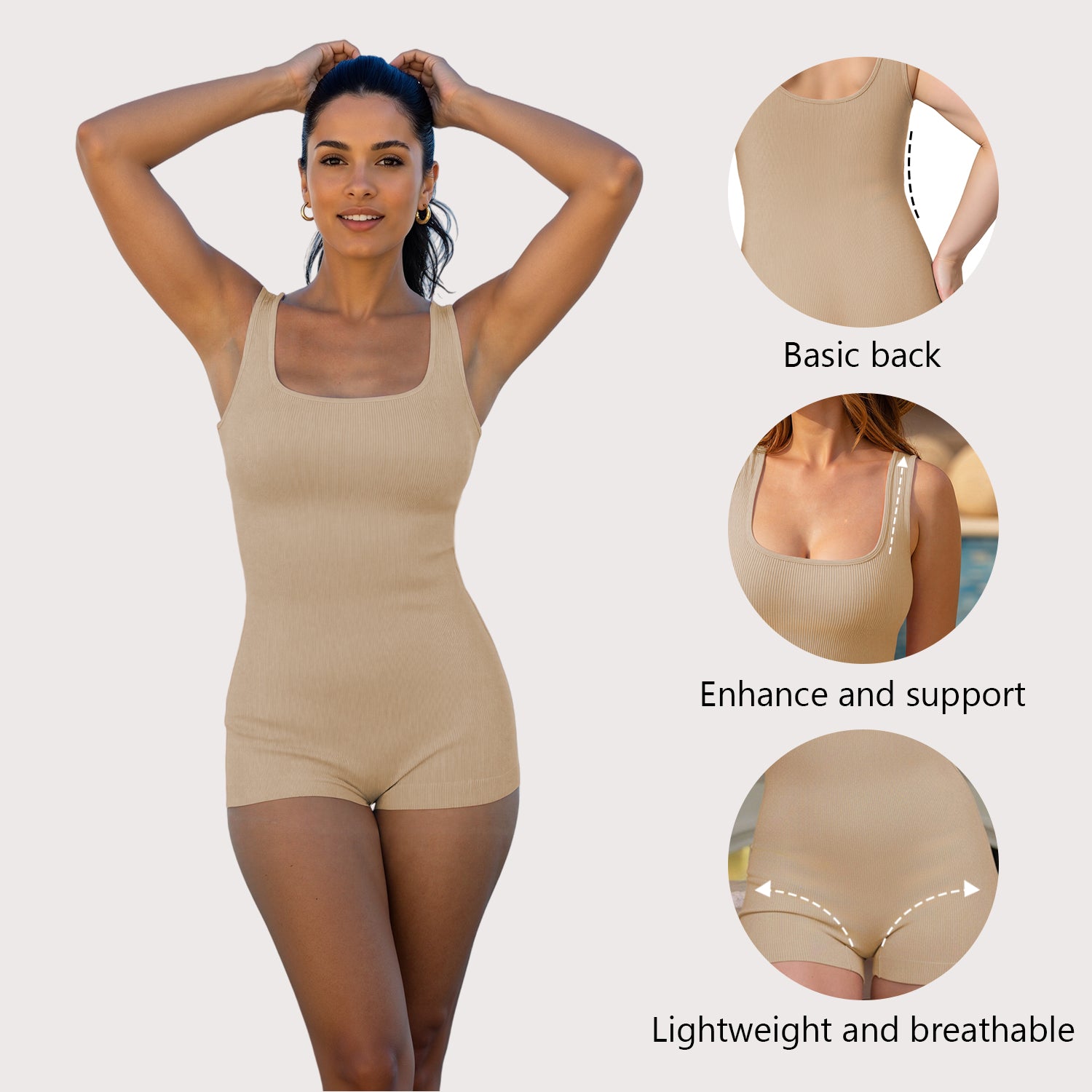 Women Waist Trainer Bodysuit Shapewear Tummy Control Corset AdriaPulse
