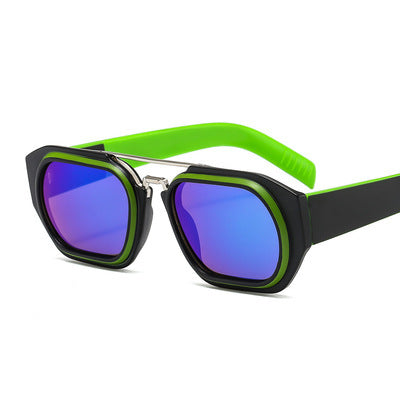 Herren Persönlichkeit Trend Sonnenbrillen Retro Farben Sonnenbrillen