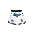 American Embroidered Mesh Basketball Shorts