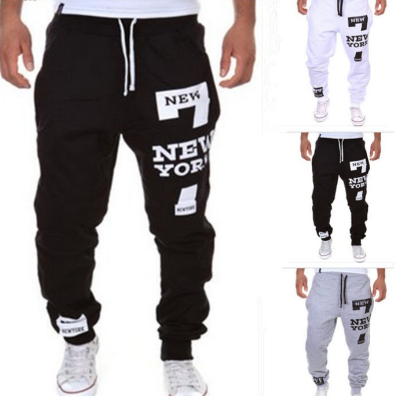 Herren Baumwoll-Freizeit-Jogginghose