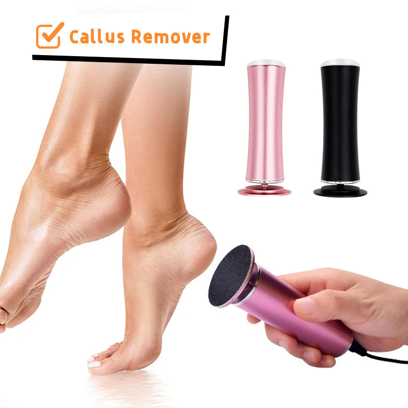 Râpe électrique anti-callosités pour les pieds, soin des pieds, talons, peau morte, pédicure, ponceuse électronique pour les pieds et papier de verre de rechange