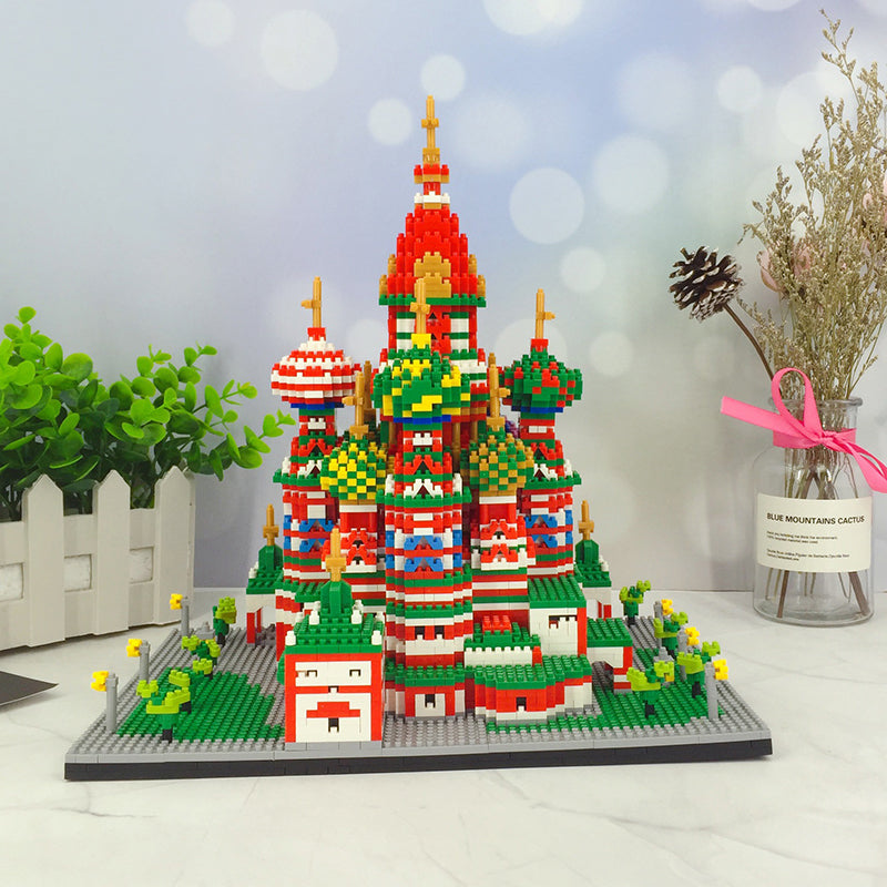 Architecture Building Block Set | ABS Brick Model Kit – Creative DIY Toy for Kids & Adults