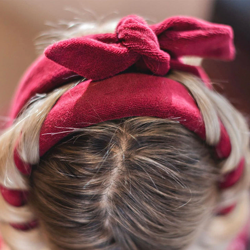 Hair Curler Velvet Heatless Curly Hair Stick  – AdriaPulse