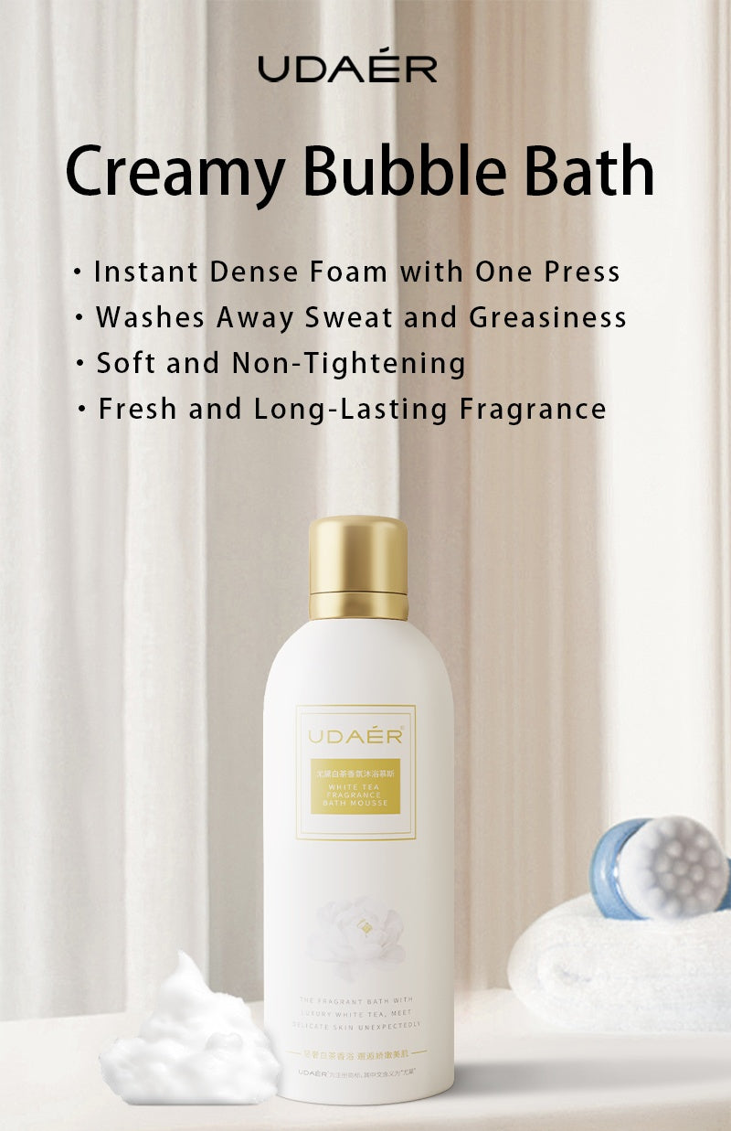 Luxury Cream Bubble Bath Hydrating Shower Gel 6D Hyaluronic Acid Body Mousse – AdriaPulse"