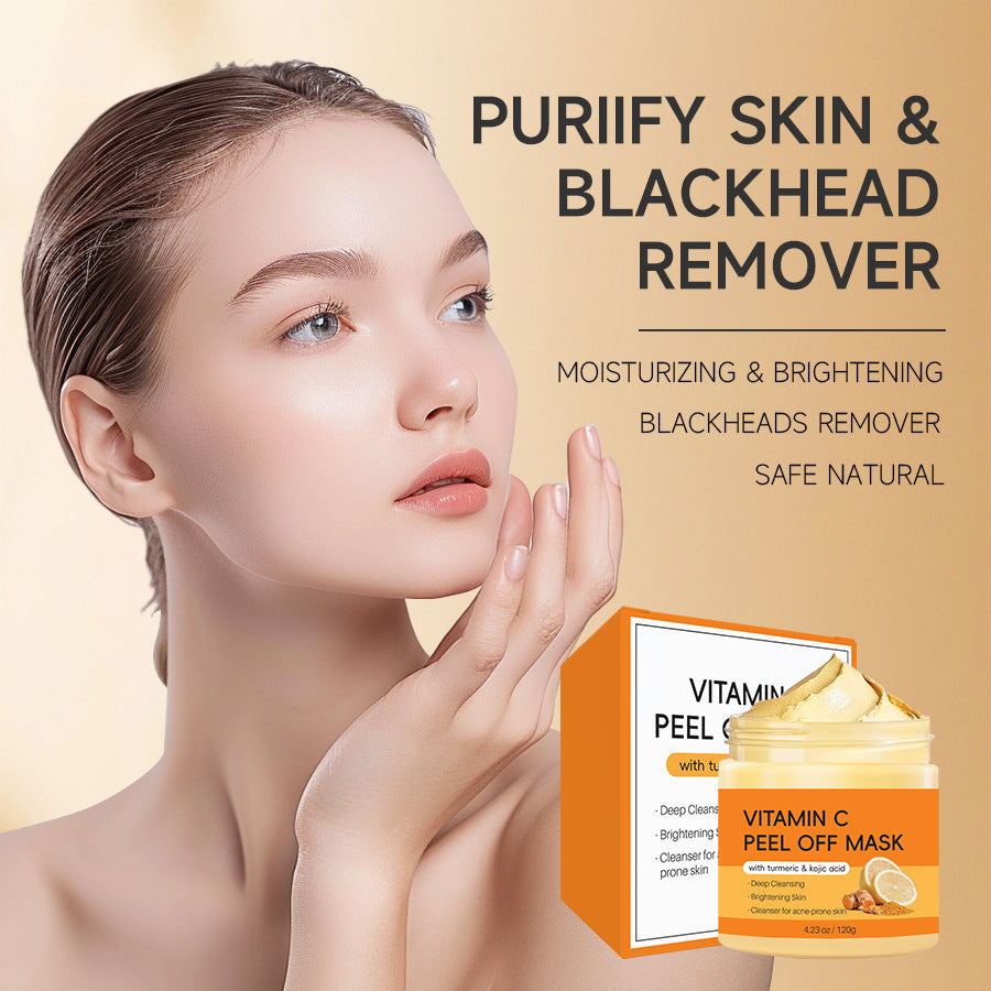 "Ginger Kojic Acid Turmeric Vitamin C Brightening Face Mask Dark Spot Corrector 120g – AdriaPulse"
