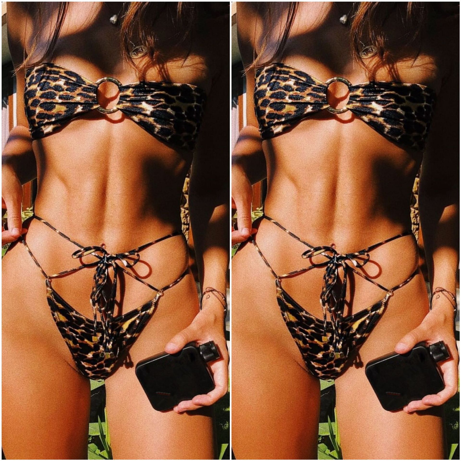 Leoparden-Bikini