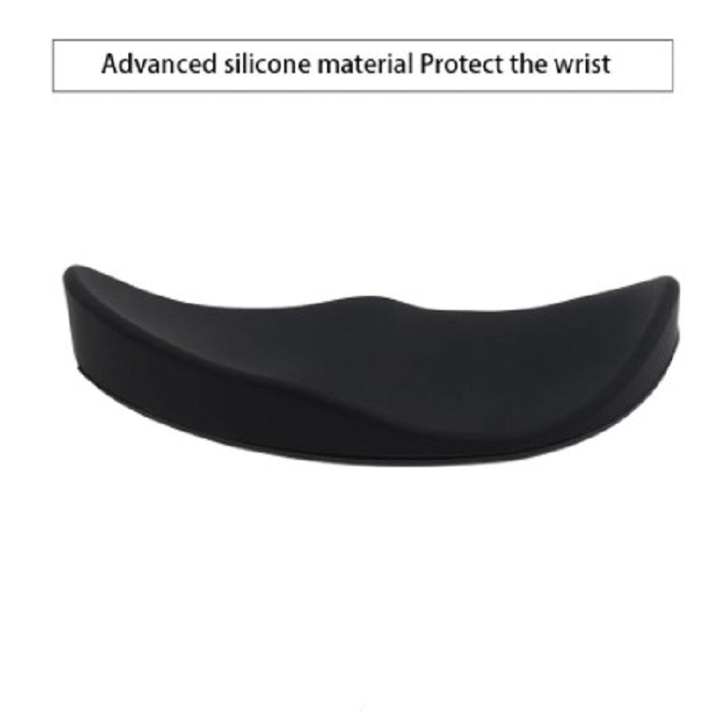 Repose-poignet ergonomique pour souris – Tapis de soutien antidérapant en gel de silicone