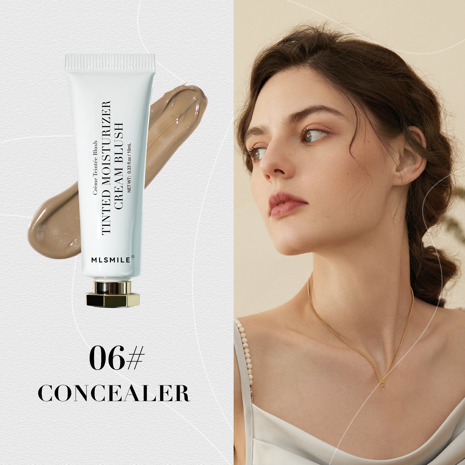 Natural Moisturizing Blush Cream – Dual-Purpose Color & Glow
