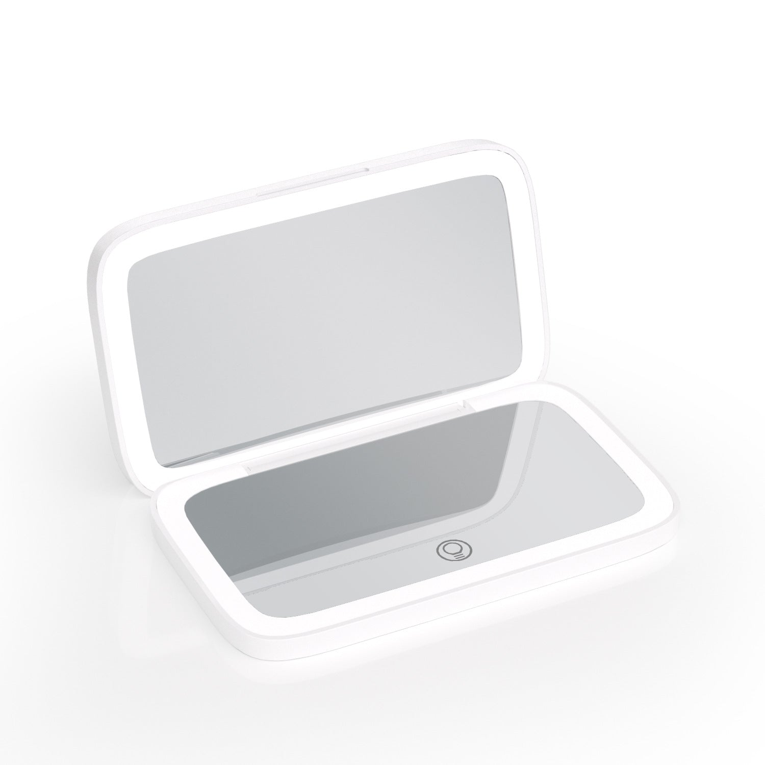 Portable LED Makeup Mirror – Double-Sided Lighted Vanity Mirror | 4 Colors & 2 Sizes