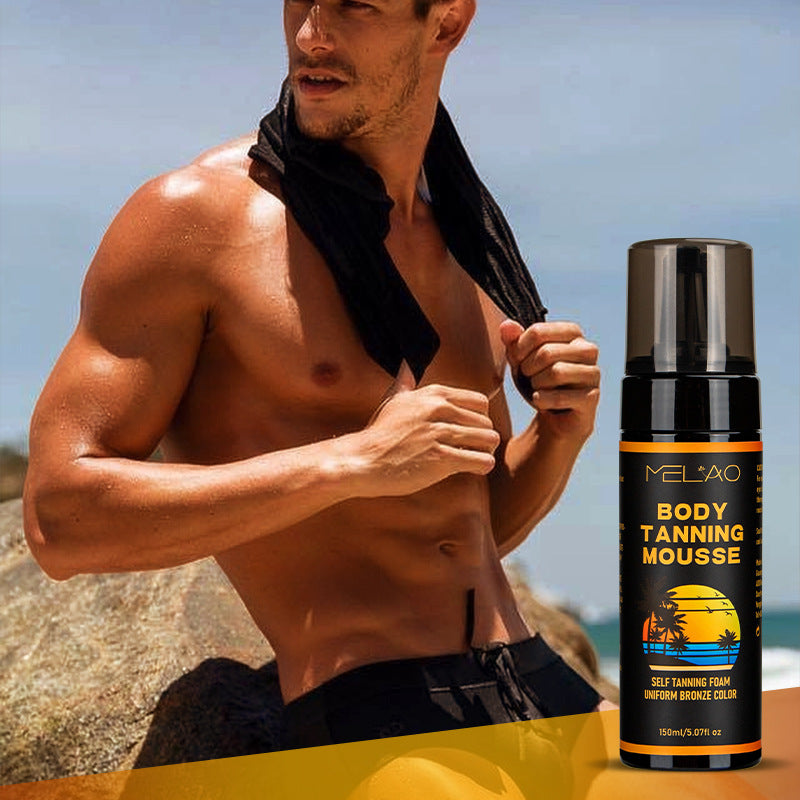 Self-Tanning Mousse Body Cream – Sunless Bronze Glow 150ml | AdriaPulse