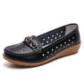 Maternity Wedge Shoes – Plus Size Slip-On Driving Shoes for Pregnancy, Spring & Autumn