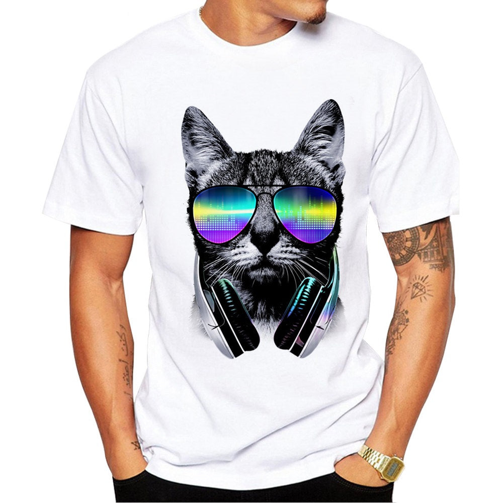French Print T-Shirt | Soft Modal Round Neck Tee – Unisex