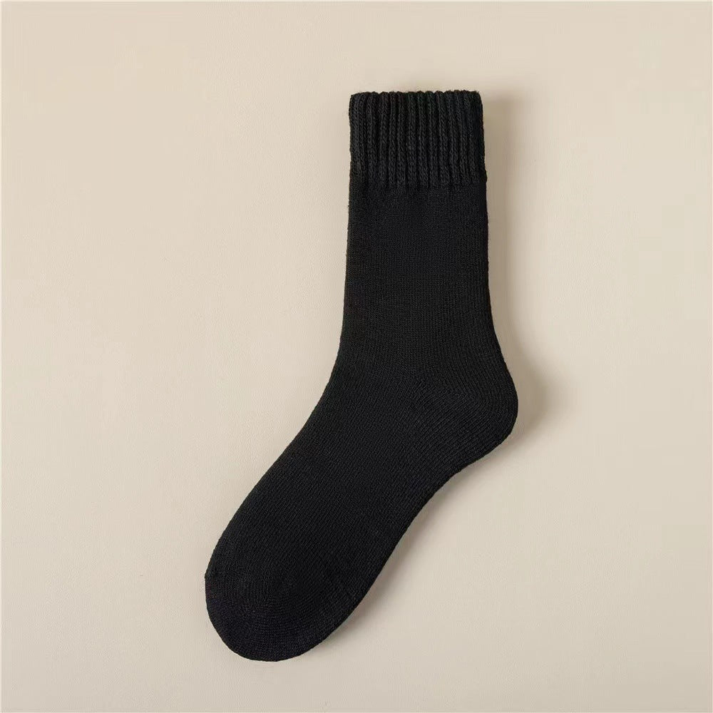 Women's Maternity Socks – Fleece-Lined Thickened Warm Winter Socks, Cashmere Terry-Loop