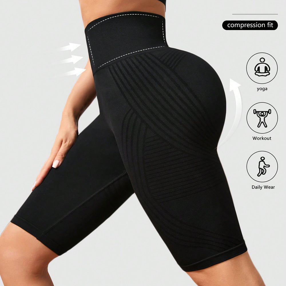 Women's Seamless High Waist Yoga Capri Pants Peacock Green – AdriaPulse