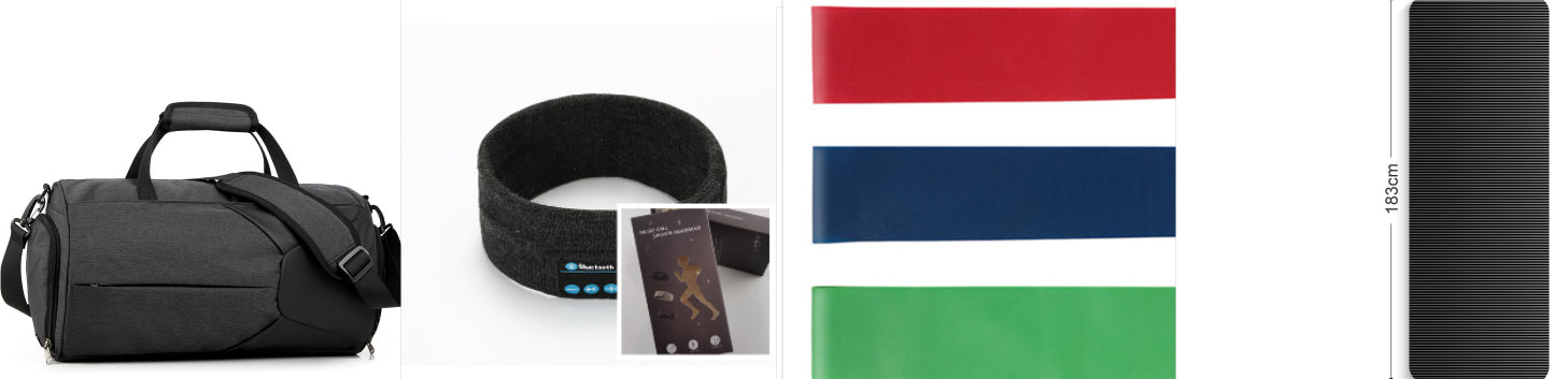 Wireless Bluetooth Headband – Sports & Yoga Headphones
