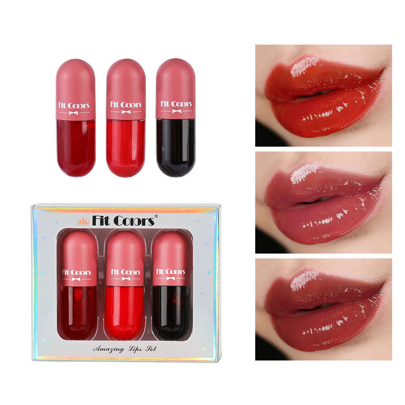 Lip Plumper Oil Nourishing Volume Fine Line Repair 5.5ml Light Yellow AdriaPulse