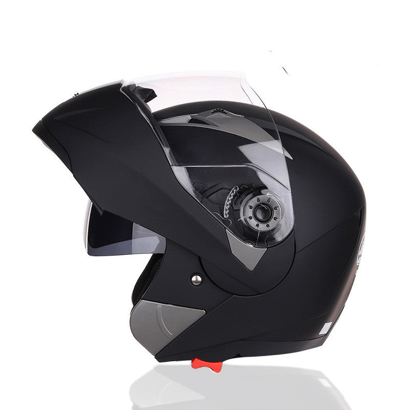Full Face Motorcycle Helmet – Premium Plastic Shell Riding Helmet in 4 Colors