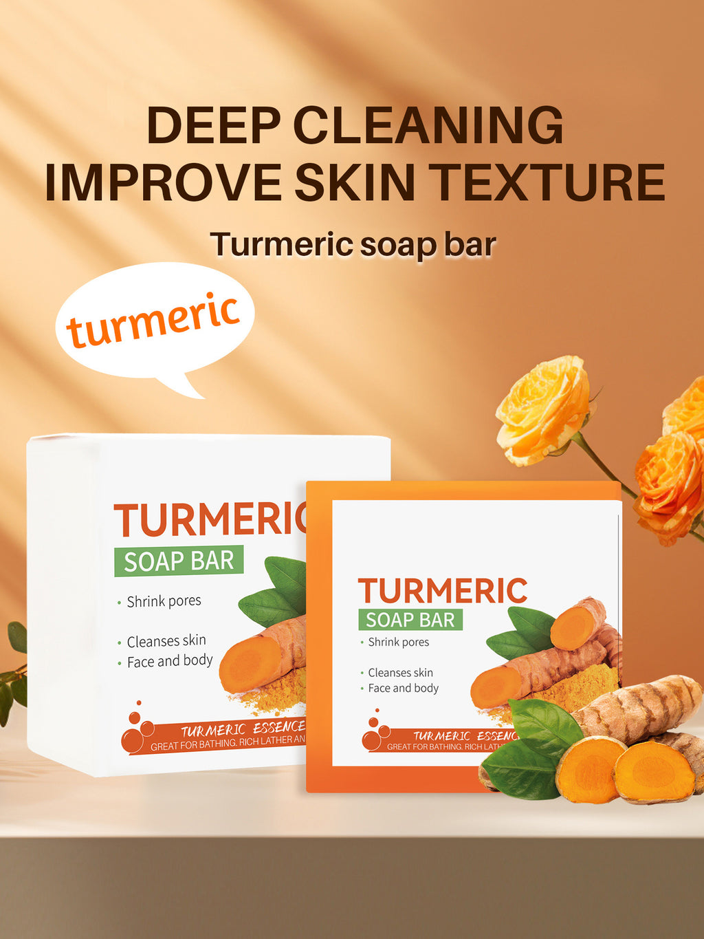 "Ginger Kojic Acid Turmeric Vitamin C Brightening Face Mask Dark Spot Corrector 120g – AdriaPulse"