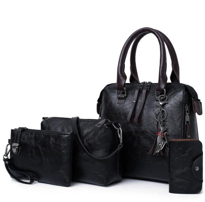 Y2K Retro Handbag Set | Shoulder & Messenger Bag – New Wave Fashion