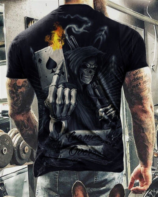 3D Graphic Print T-Shirt | Loose Fit Short Sleeve Tee – Unisex