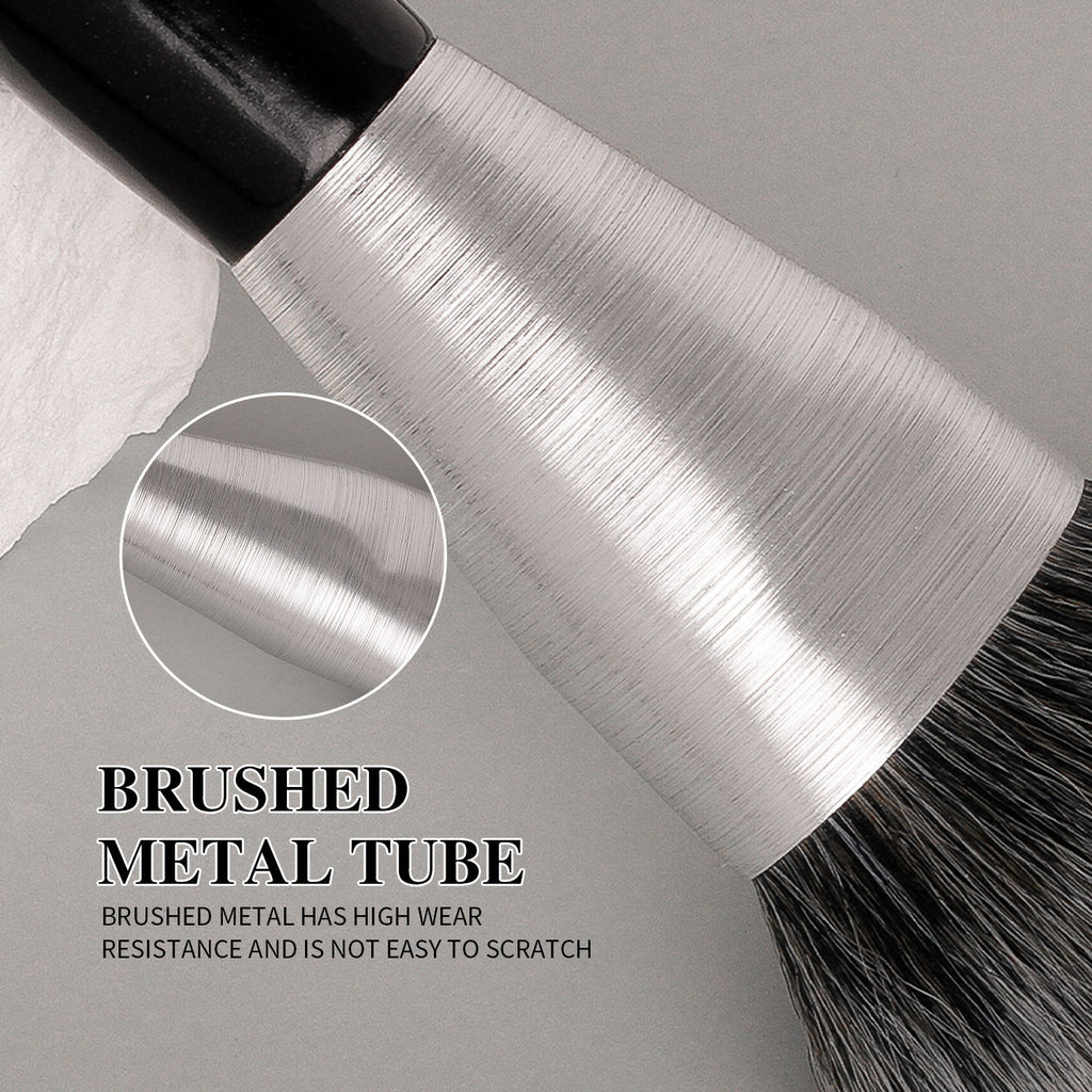 Set de 10 pinceaux de maquillage Beili – Pinceaux Kabuki à poils synthétiques pour fond de teint, correcteur et fard à paupières