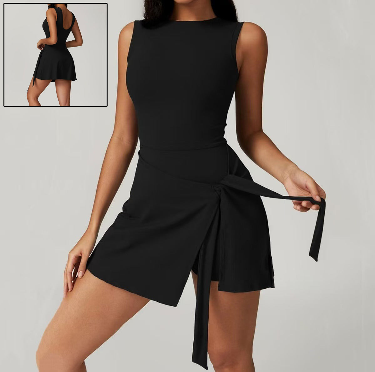Women's Yoga Romper – Backless Sleeveless One Piece Workout Jumpsuit | Sportswear