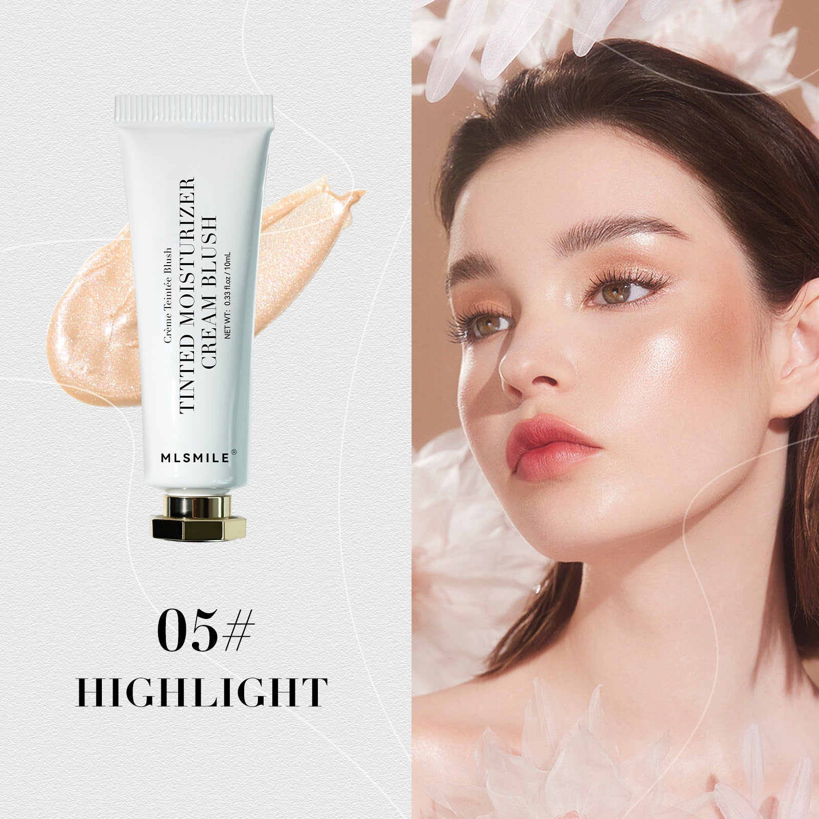 Natural Moisturizing Blush Cream – Dual-Purpose Color & Glow