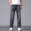 Men's Straight Leg Business Jeans – Slim Fit Commuter Denim
