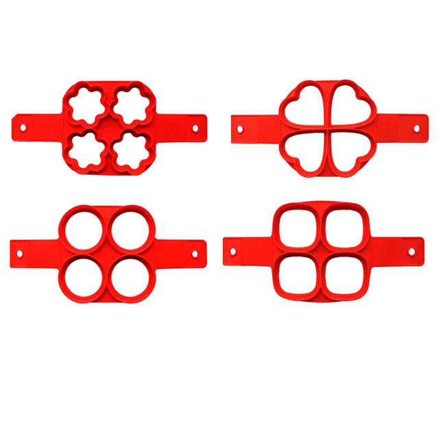 Silicone Egg & Pancake Ring Mold – Non-Stick Breakfast Cooking Tool